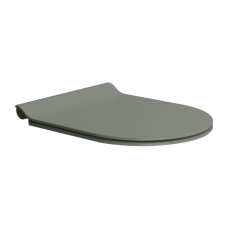 Sapho GSI SLIM soft close WC-ülőke, matt agave/króm (MS86CSN04) takarító és háztartási eszköz