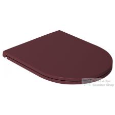Sapho ISVEA INFINITY SLIM WC-ülőke, soft close, gesztenyevörös (40KF0543I-S) takarító és háztartási eszköz