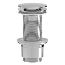 Sapho klik-klak mosdólefolyó. nem zárható. 5/4“. 10-80mm. ABS/króm szaniter