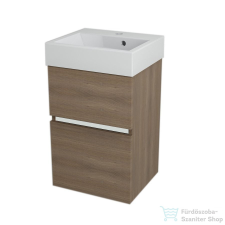 Sapho LARGO Mosdótartó szekrény 42cm, Bruni dió LA423 fürdőszoba bútor