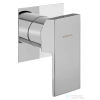 Sapho LATUS falba süllyesztett zuhanycsaptelep, 1-irányú váltóval, zuhanyszett nélkül, króm (1102-76)
