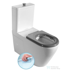 Sapho MEDIC RIMLESS monoblokkos WC, ülőke nélkül, alsó/hátsó kifolyású (MC102) szaniter