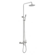 Sapho MINIMAL zuhanyoszlop csapteleppel, kádtöltővel, inox (MI140) csaptelep