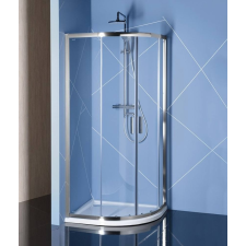 Sapho POLYSAN EASY LINE íves zuhanykabin, 900x800mm, transzparent üveg (EL2815) kád, zuhanykabin