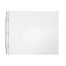 Sapho POLYSAN PLAIN 74, oldallap, 74x59cm, fehér (72678) kád, zuhanykabin