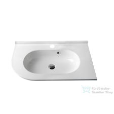 Sapho PULSE Öntöttmárvány mosdó 750x44x450mm, jobb BM658 építőanyag