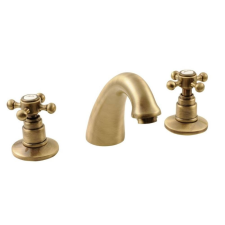 Sapho REITANO ANTEA 3 részes mosdócsaptelep, automata leeresztővel, bronz (3026) csaptelep