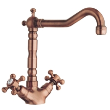 Sapho REITANO ANTEA kétkaros mosogató-csaptelep. réz csaptelep