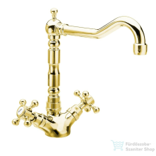 Sapho REITANO ANTEA Mosogató-csaptelep, mag. 24,5 cm, arany 3125 csaptelep