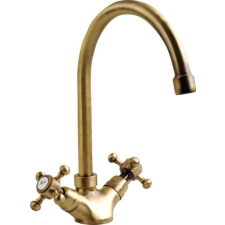 Sapho REITANO ANTEA Mosogató-csaptelep, mag. 27,5 cm, bronz (3096) csaptelep