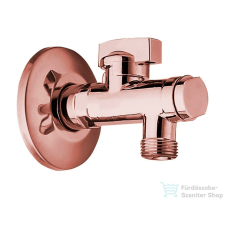 Sapho REITANO ANTEA Sarokszelep 1/2&quot;x308&quot; anyával, rózsa arany 2020RZL csaptelep