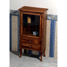 Sapho RETRO üveges fiókos szekrény, 60x120x38 cm, bükk 1699 fürdőszoba bútor