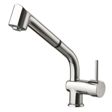 Sapho RHAPSODY Mosogató-csaptelep kihúzható zuhanyfejjel, króm csaptelep