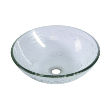 Sapho Sapho BEAUTY RIPPLE üveg mosdó, átmérőr 42 cm  2501-18 fürdőszoba kiegészítő