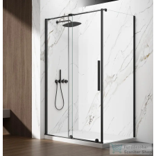 Sapho SPIRIT BLACK zuhanykabin tolóajtóval, 1400x800mm, jobbos/balos (GI1014BGI3580B) kád, zuhanykabin