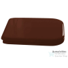 Sapho WALDORF WC ülőke Soft Close, dió/króm pánt, tömör fa 418840