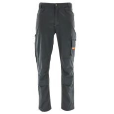 Sara Actiflex Derekas Munkásnadrág Sötétszürke/Narancs - 60