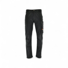 Sara Actiflex deréknadrág - fekete - narancs munkaruha