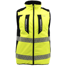 Sara Drogowiec Comfort+ Kifordítható Láthatósági Bélelt Mellény - M