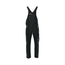 Sara Sara Comfort Winter bélelt softshell kertésznadrág fekete - szürke munkaruha