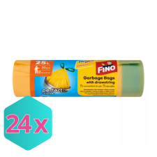 Sarantis Fino Perfect Close szemeteszsák 25l 20db/tekercs 50x55cm KARTON - 24 db tisztító- és takarítószer, higiénia