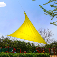  Sárga Háromszög Napvitorla kerti bútor