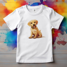  Sárga labrador póló (Gyerek)(Karakterek) gyerek póló
