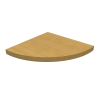  Sarok laminált polc bükk  35 cm x 35 cm x 1,8 cm