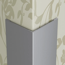  Sarokprofil Elox Ezüst  25x25mm 2,5m élvédő, sín, szegélyelem