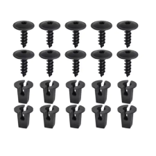  Sárvédő és Motorburkolat Rögzítő Csavarkészlet 20db – Volkswagen, Audi kompatibilis, Univerzális autó dekoráció