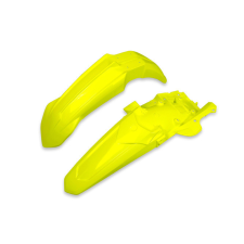  Sárvédő készlet elöl + hátul Yamaha YZF 2018 után UFO neon sárga egyéb motorkerékpár alkatrész