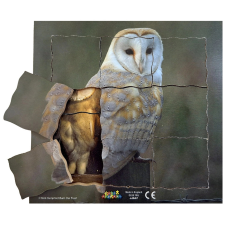 Sas Kalandok: Bagoly Életciklusa Fa Rétegzett Puzzle puzzle, kirakós