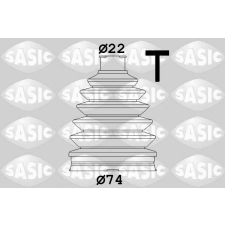 SASIC gumiharangkészlet, hajtótengely SASIC 1904008 autóalkatrész