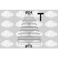 SASIC gumiharangkészlet, hajtótengely SASIC 1904041 autóalkatrész