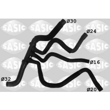 SASIC Hűtőcső SASIC 3404122 vízhűtő