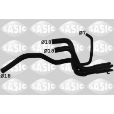 SASIC Hűtőcső SASIC 3404155 vízhűtő