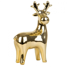 Saska Garden dísz arany rénszarvas 16,3 cm karácsonyi dekoráció