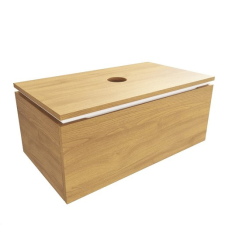  SAT Feel 80x30x46 cm mézes tölgyfa szőnyeggel SATFEEL80DMD fürdőszoba bútor