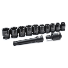 SATA SATA gépi dugókulcs készlet 1/2'' 10-24mm 12 részes dugókulcs
