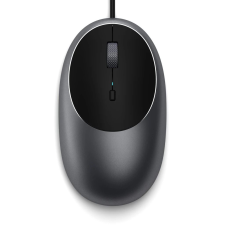 Satechi C1 egér USB-C csatlakozóval szürke-fekete (ST-AWUCMM) (ST-AWUCMM) egér