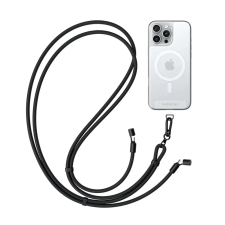 Satechi OntheGo USB-C nyakpántos kábel fekete kábel és adapter