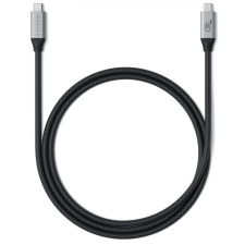 Satechi USB 4.0 Type C Összekötő Fekete 1.2m ST-YU4120M kábel és adapter