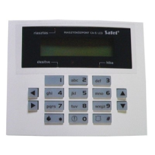 Satel CA5BLUES LCD kezelő biztonságtechnikai eszköz
