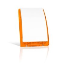 Satel SP4001O sziréna, kültéri piezo hang- fényjelző, narancssárga színű 12V 5W-os izzóval biztonságtechnikai eszköz
