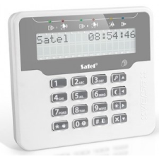 Satel VERSA-LCDR-WH LCD kezelő VERSA központokhoz; fehér háttérfény; beépített kártyolvasó biztonságtechnikai eszköz