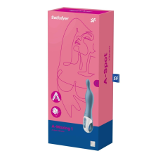 Satisfyer A-Mazing 1. kétmotoros vibrátor (kék) vibrátorok