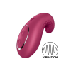 Satisfyer Dipping Delight - akkus csiklóvibrátor (piros)