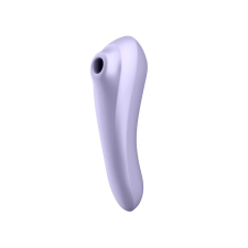 Satisfyer Dual Pleasure - okos léghullámos 2in1 vibrátor (lila) vibrátorok