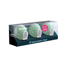 Satisfyer Egg Riffle - maszturbációs tojás szett (3db) maszturbátor