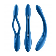 Satisfyer Elastic Game - akkus, flexibilis párvibrátor (kék) vibrátorok